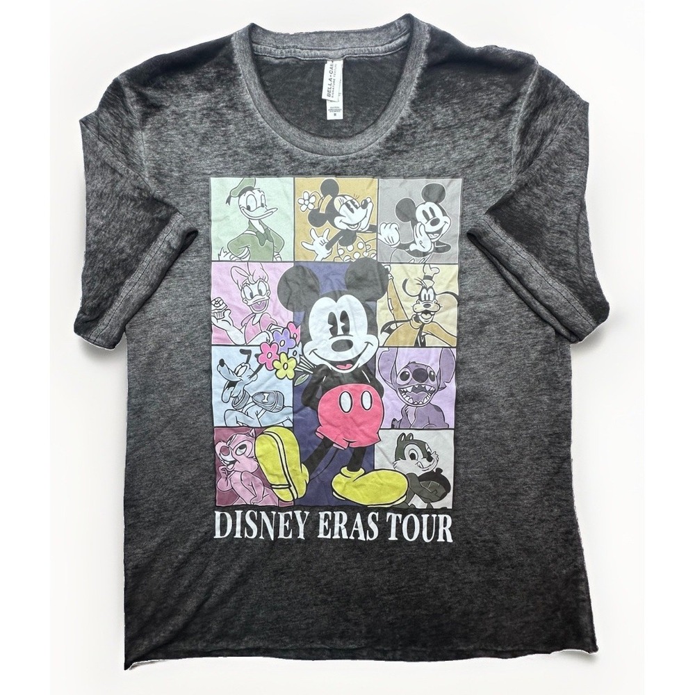 Disney Eras Tour Taylor Swift Inspired Mickey & Friends Graphic Tee Size M